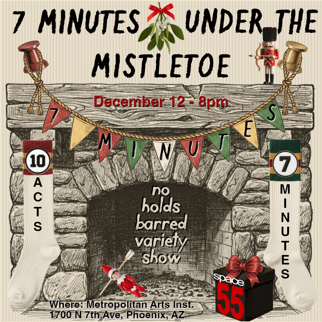 7 minutes under the mistletoe