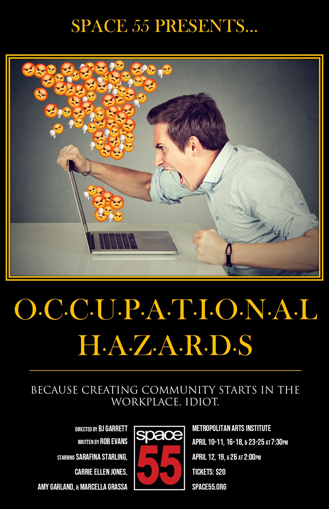 Occupational Hazards Poster